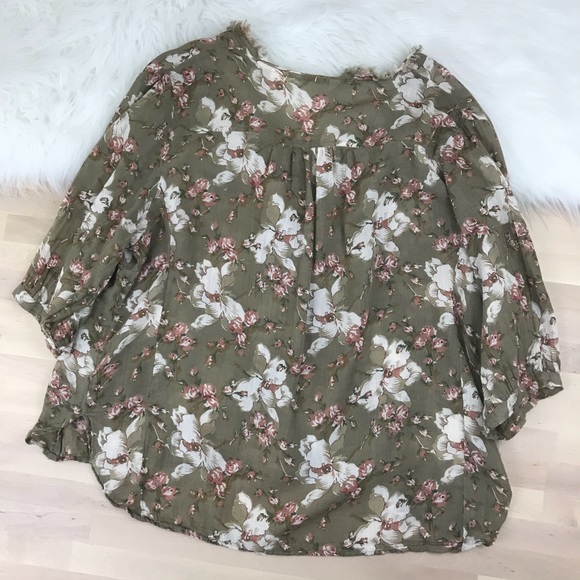 Denim & Supply Ralph Lauren Floral Peasant Blouse - Picture 3 of 8